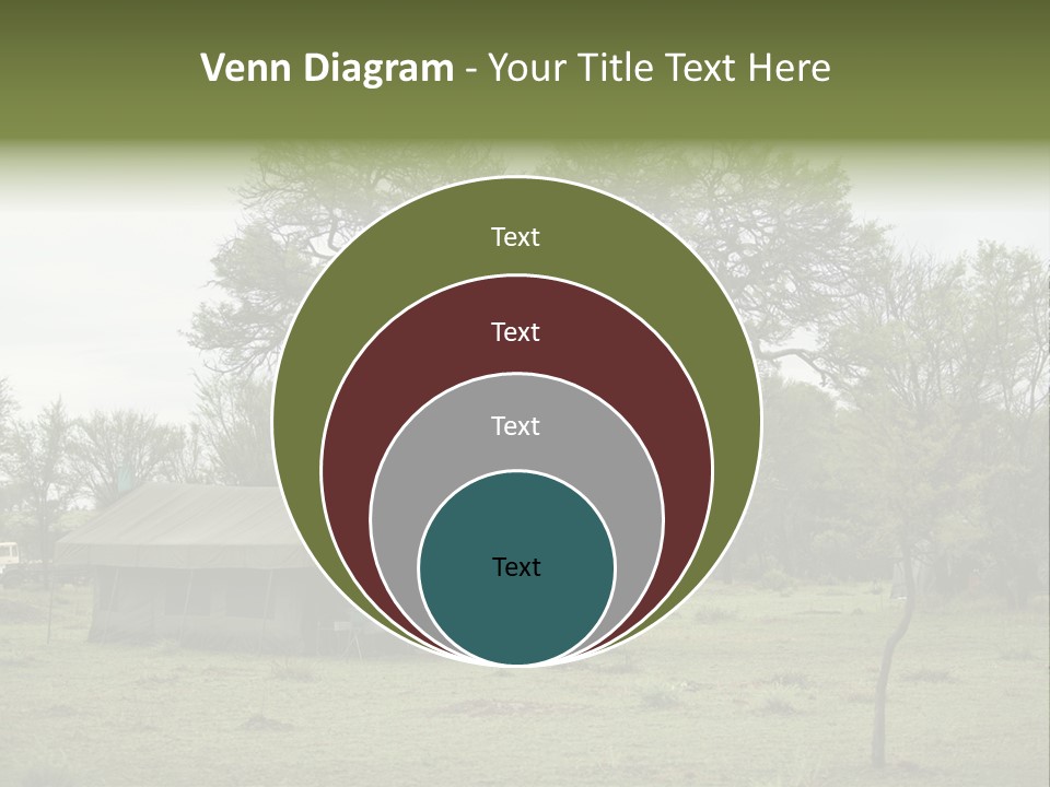 Trees Adventure Arid Climate PowerPoint Template