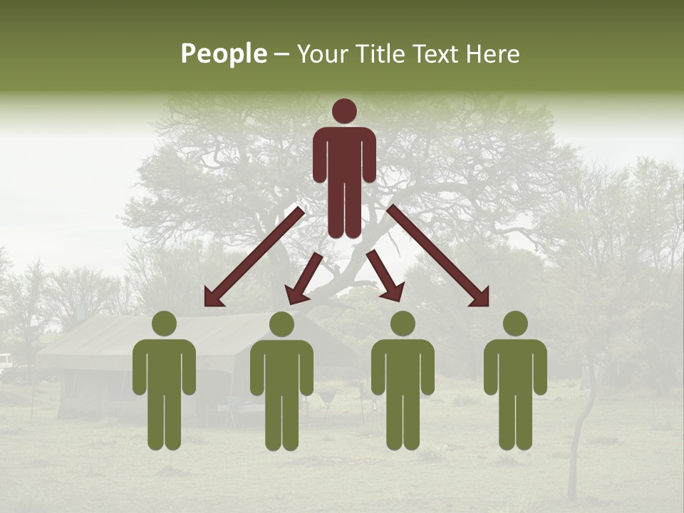 Trees Adventure Arid Climate PowerPoint Template