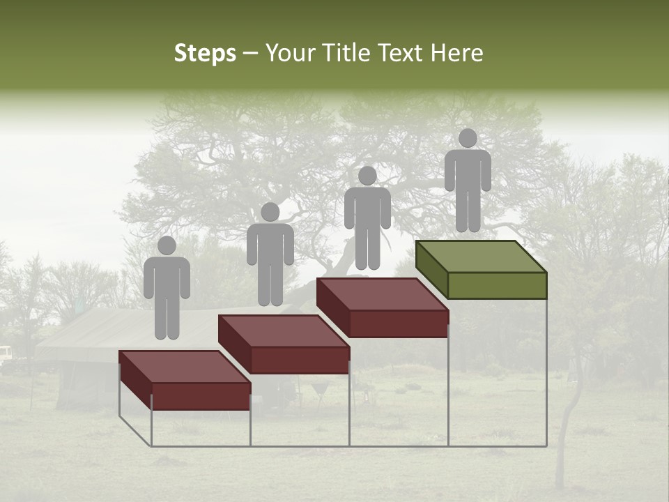 Trees Adventure Arid Climate PowerPoint Template