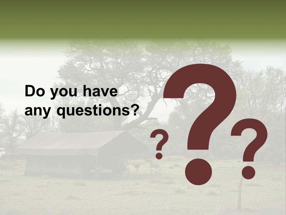 Trees Adventure Arid Climate PowerPoint Template