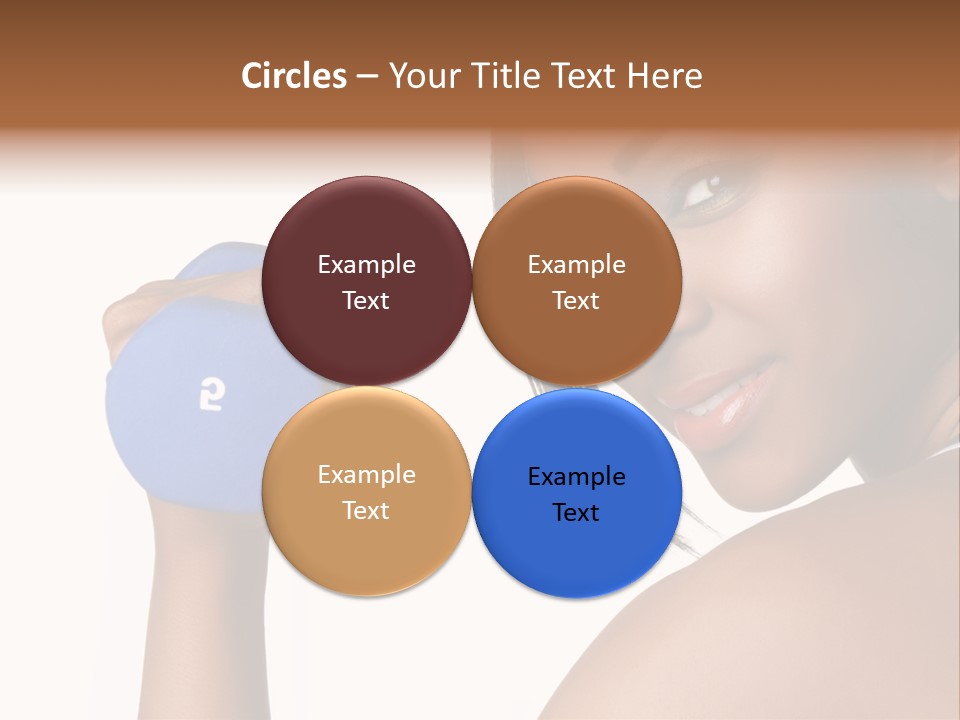 Exercising Joyful Space PowerPoint Template