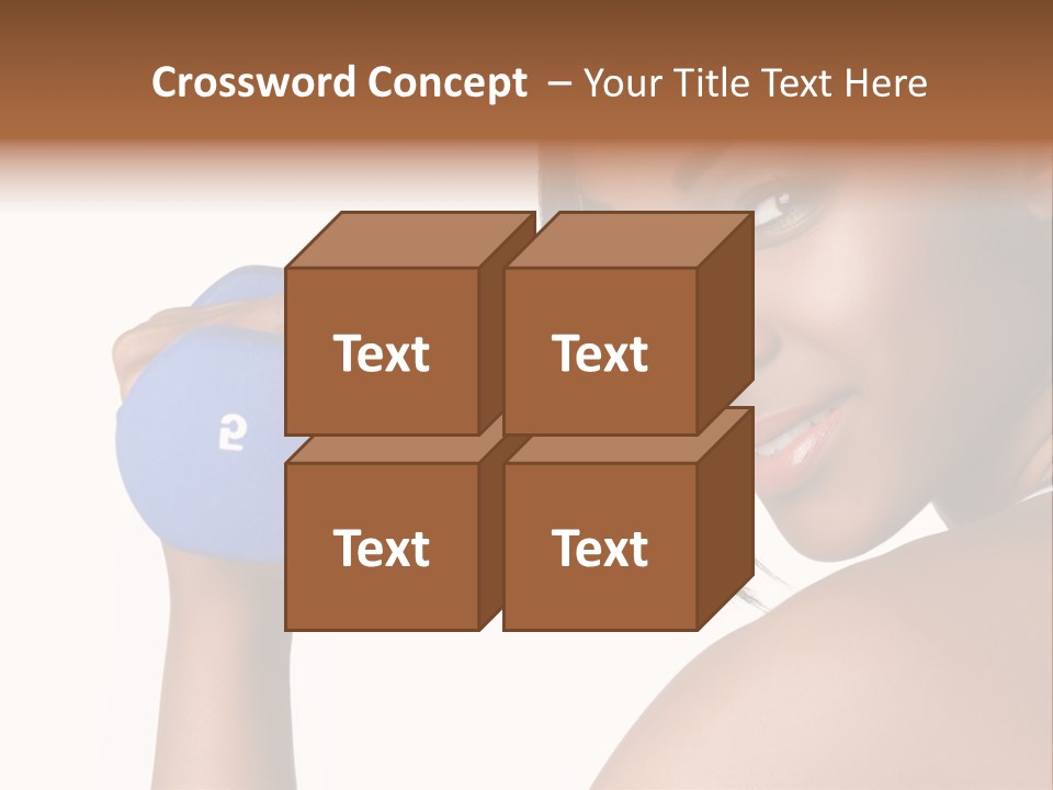 Exercising Joyful Space PowerPoint Template