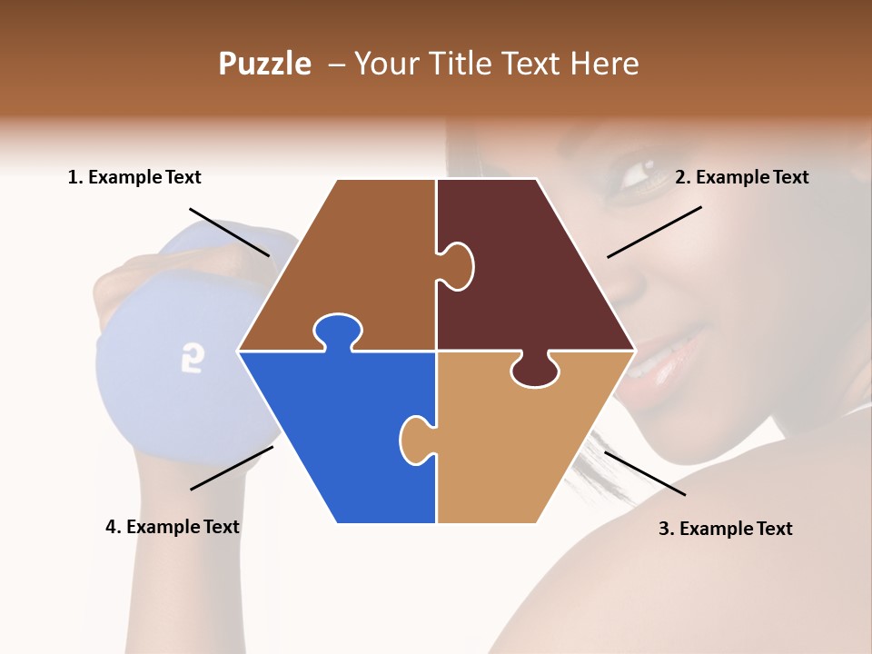 Exercising Joyful Space PowerPoint Template