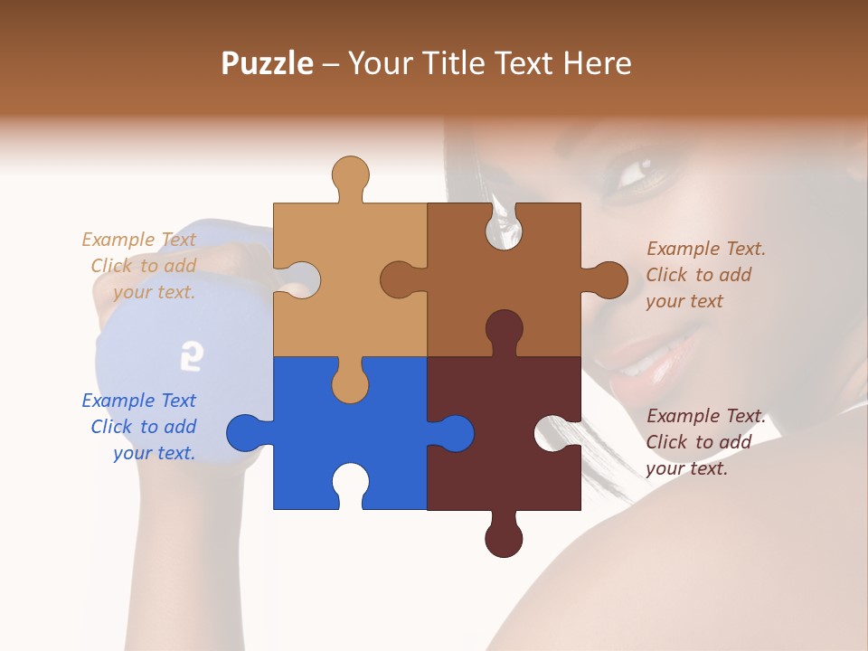 Exercising Joyful Space PowerPoint Template