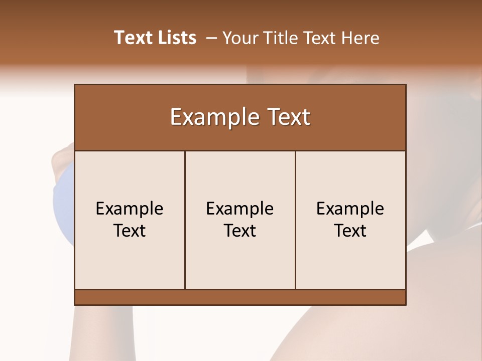 Exercising Joyful Space PowerPoint Template