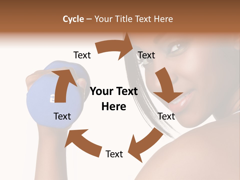 Exercising Joyful Space PowerPoint Template