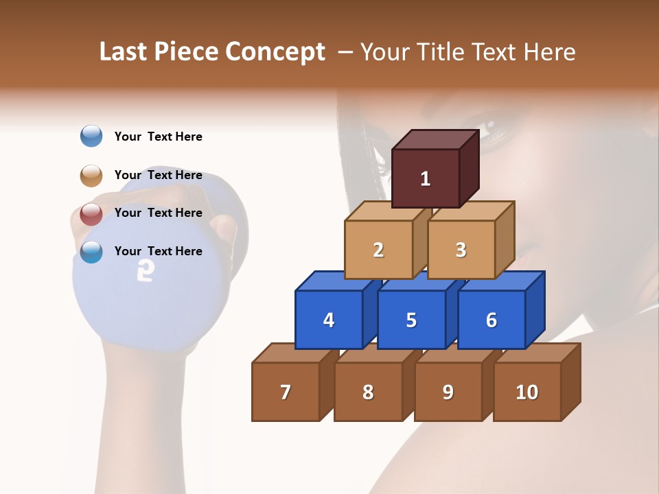 Exercising Joyful Space PowerPoint Template