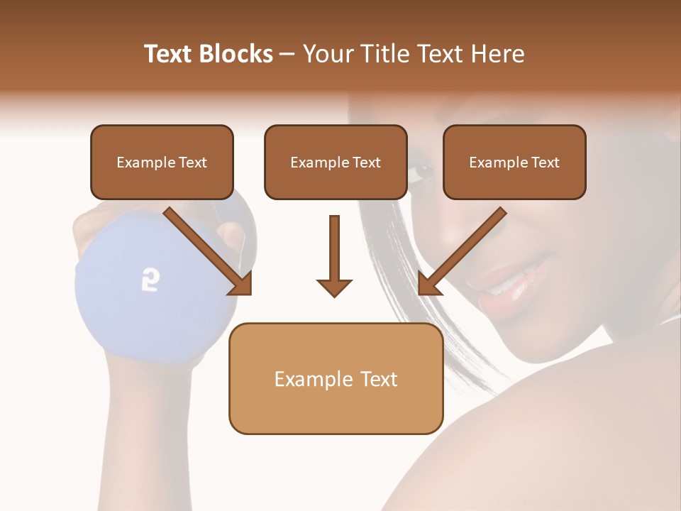 Exercising Joyful Space PowerPoint Template