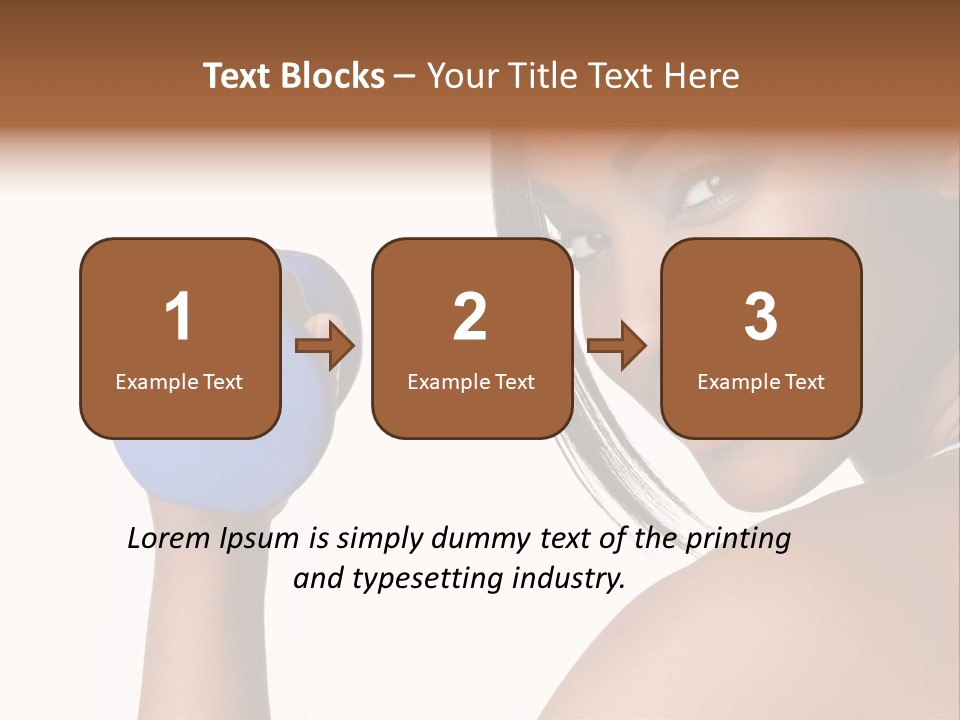Exercising Joyful Space PowerPoint Template