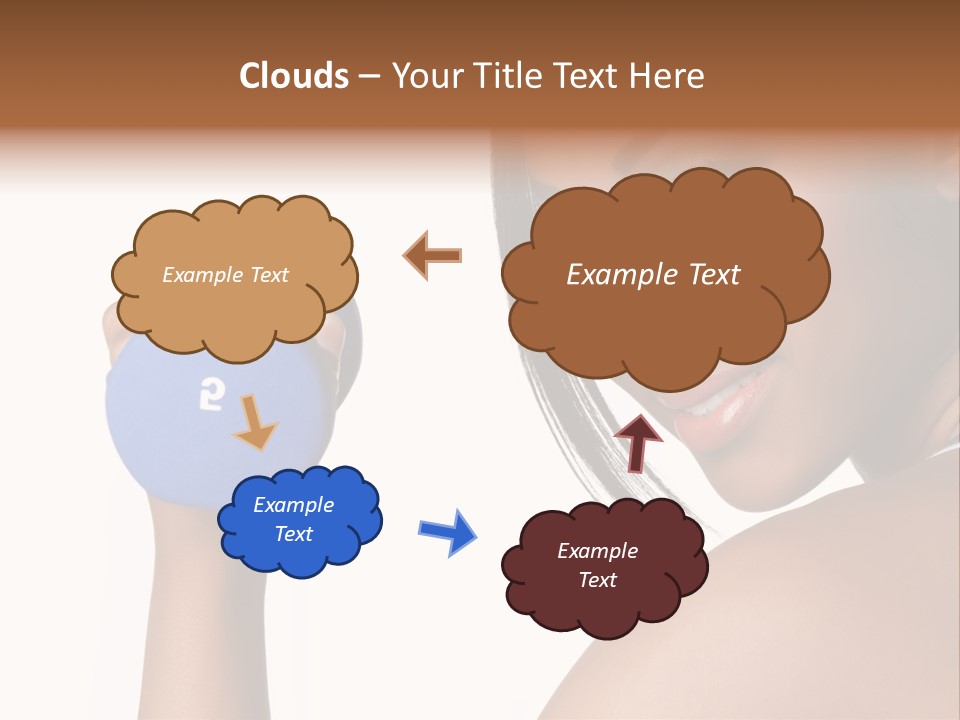 Exercising Joyful Space PowerPoint Template
