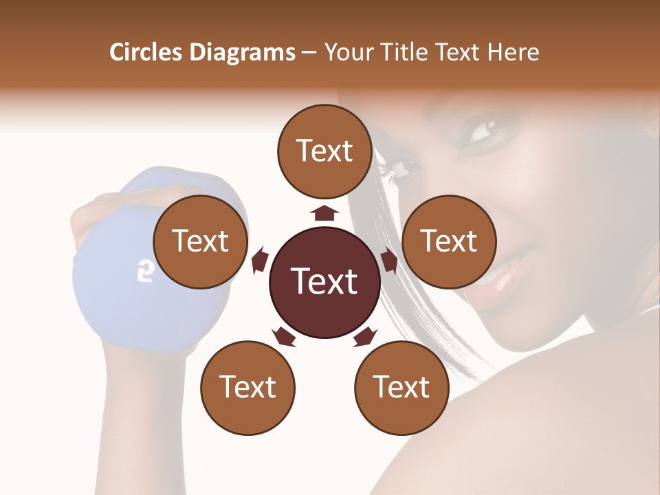 Exercising Joyful Space PowerPoint Template