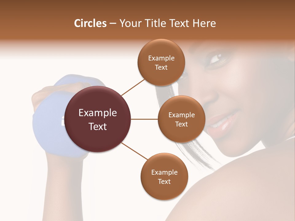 Exercising Joyful Space PowerPoint Template