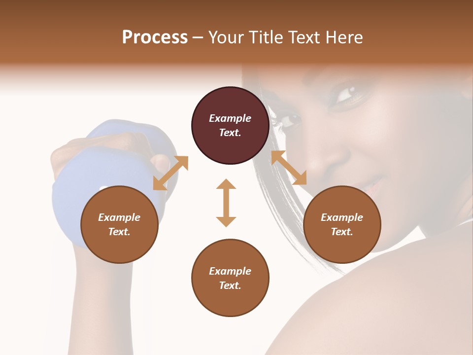 Exercising Joyful Space PowerPoint Template