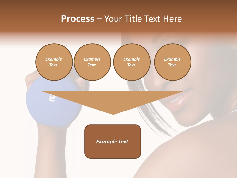 Exercising Joyful Space PowerPoint Template