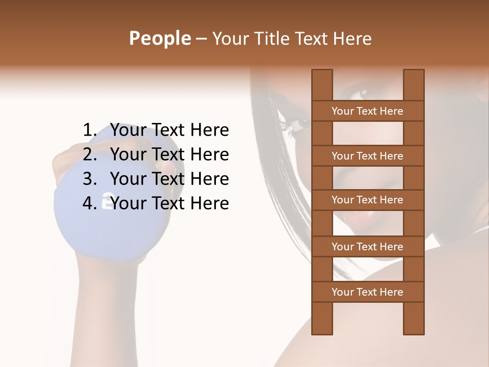 Exercising Joyful Space PowerPoint Template