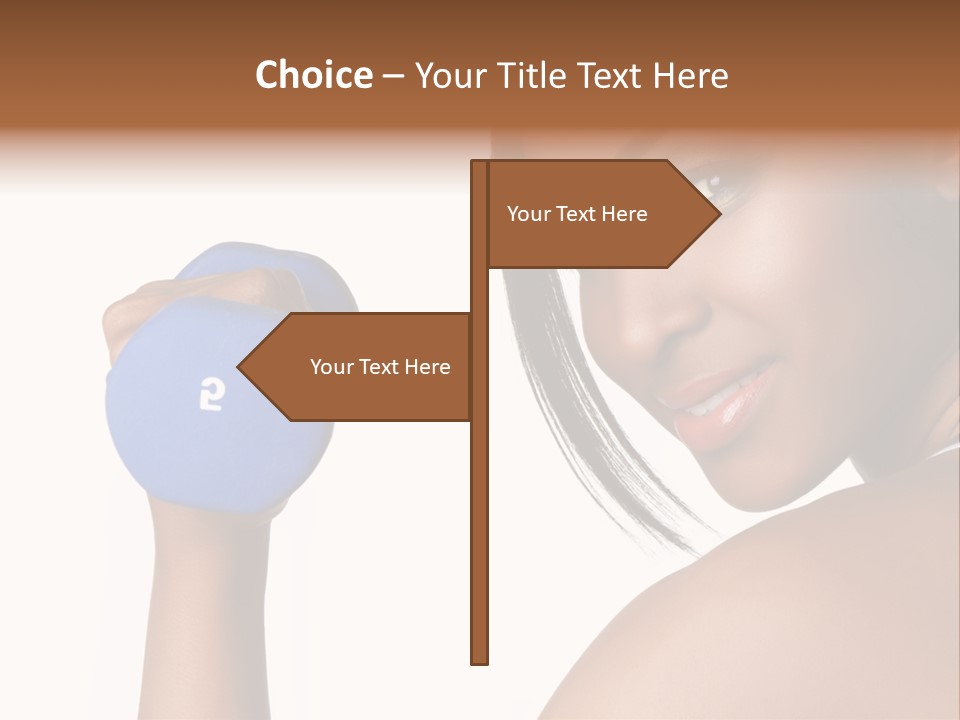 Exercising Joyful Space PowerPoint Template