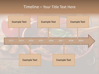 Herb Spoon Cooking PowerPoint Template