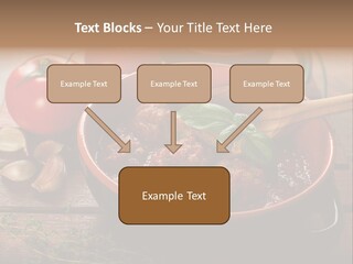 Herb Spoon Cooking PowerPoint Template