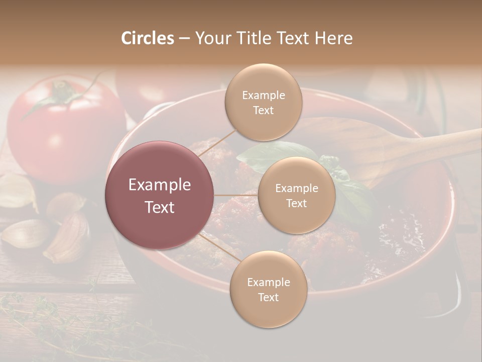 Herb Spoon Cooking PowerPoint Template