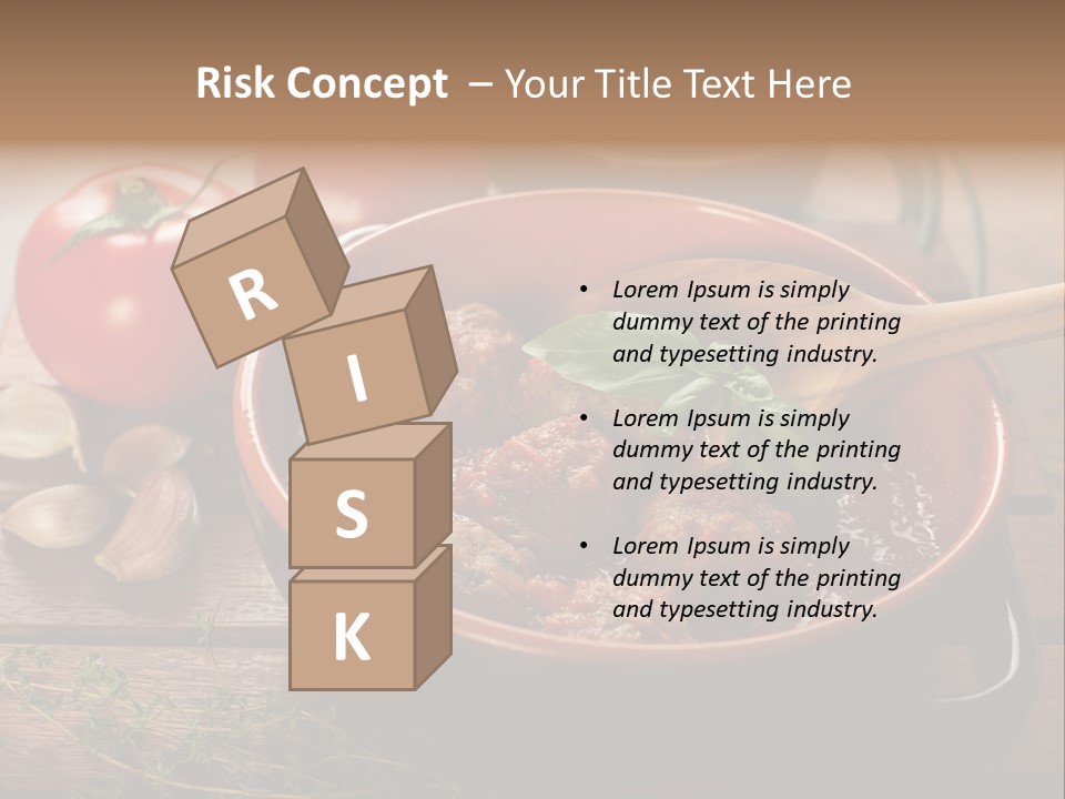 Herb Spoon Cooking PowerPoint Template