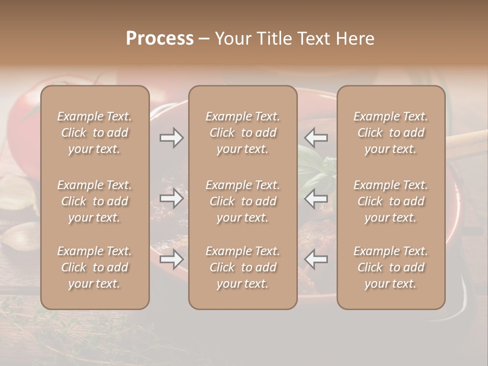 Herb Spoon Cooking PowerPoint Template