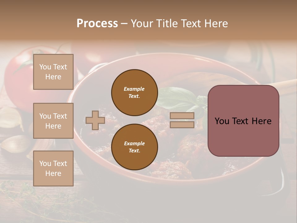 Herb Spoon Cooking PowerPoint Template