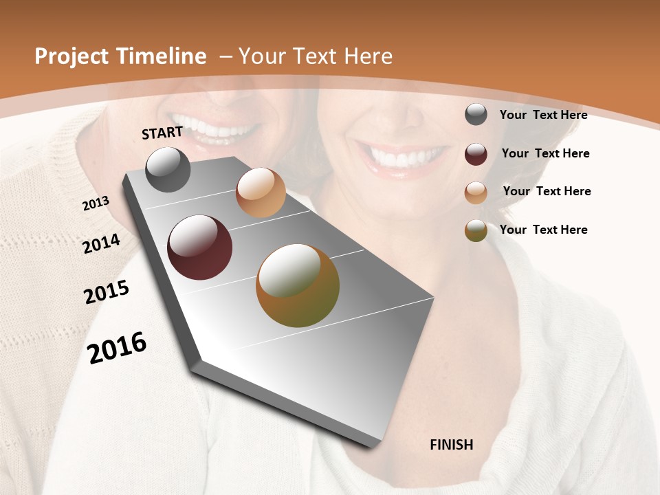 Maturity Teeth Family PowerPoint Template