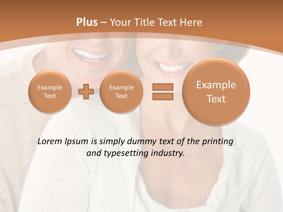 Maturity Teeth Family PowerPoint Template