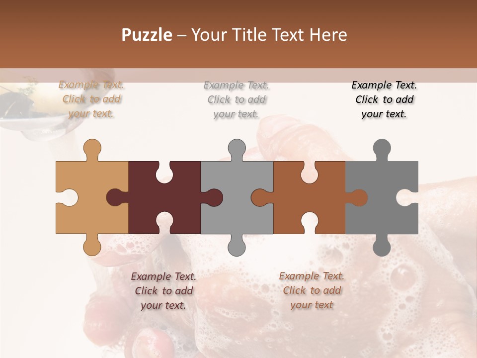 Foaming Foam Hygiene PowerPoint Template