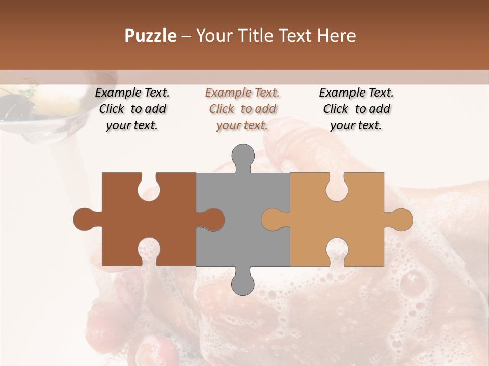 Foaming Foam Hygiene PowerPoint Template