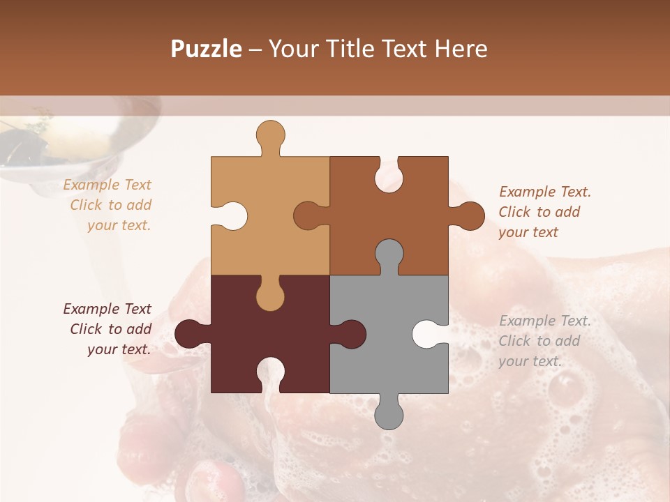 Foaming Foam Hygiene PowerPoint Template