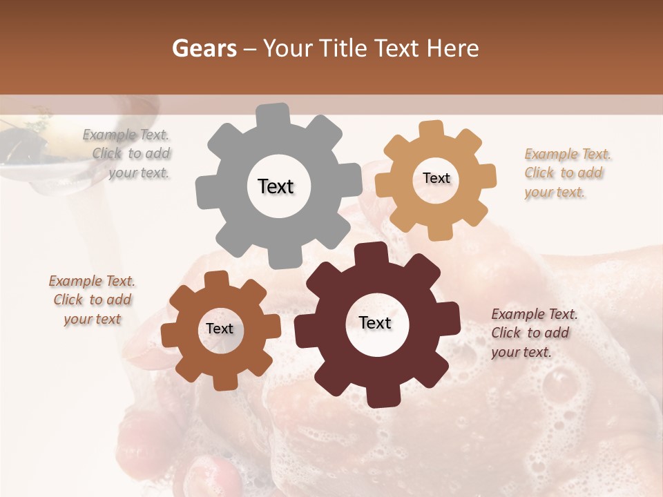 Foaming Foam Hygiene PowerPoint Template