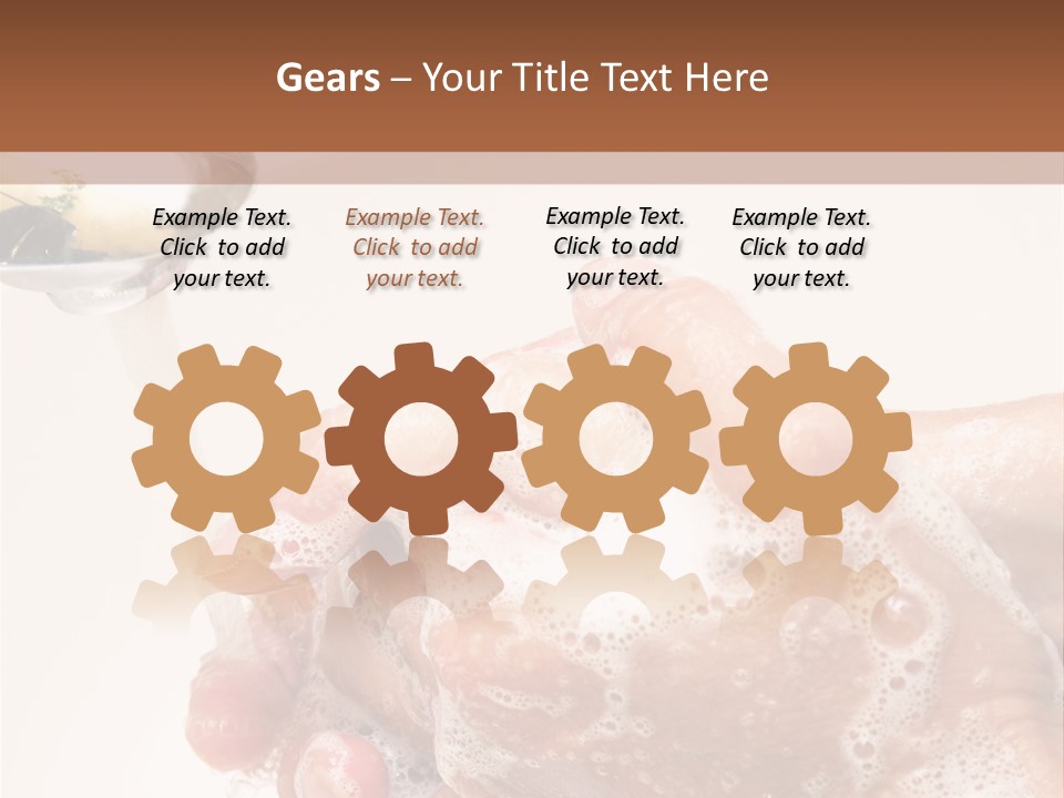 Foaming Foam Hygiene PowerPoint Template