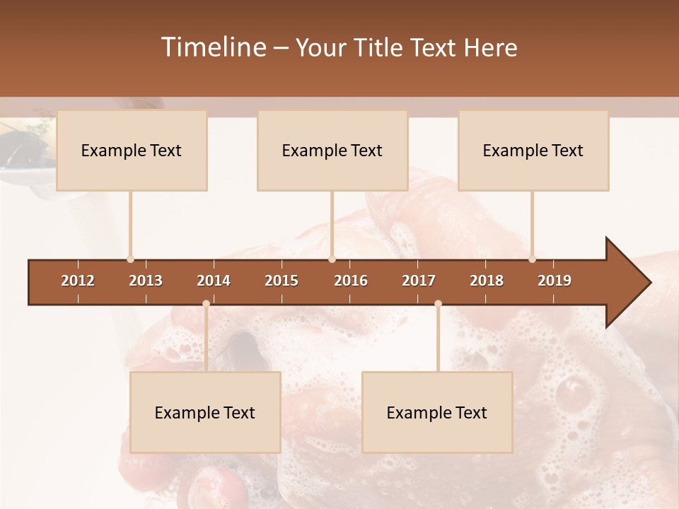 Foaming Foam Hygiene PowerPoint Template