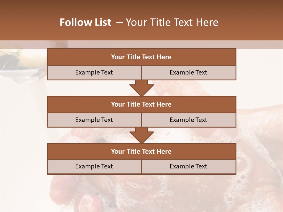 Foaming Foam Hygiene PowerPoint Template