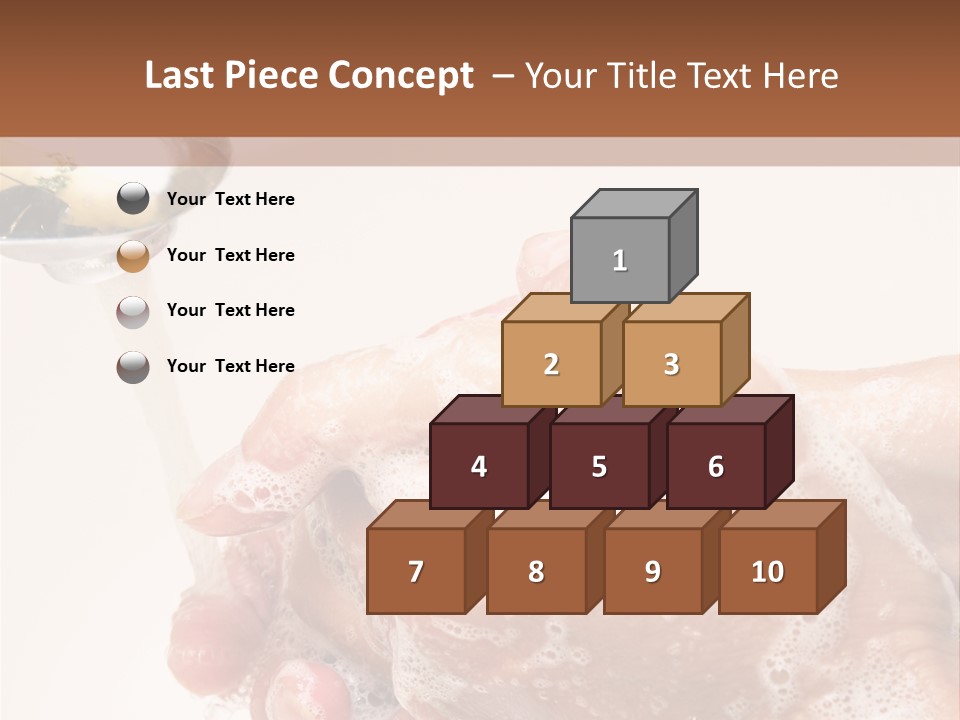 Foaming Foam Hygiene PowerPoint Template