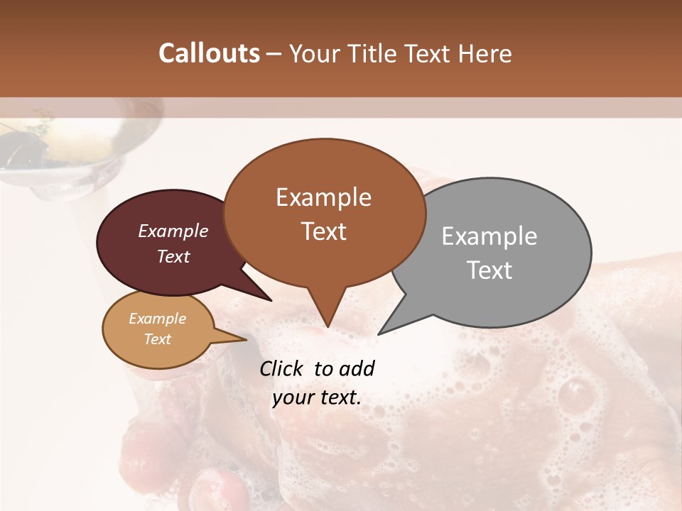 Foaming Foam Hygiene PowerPoint Template