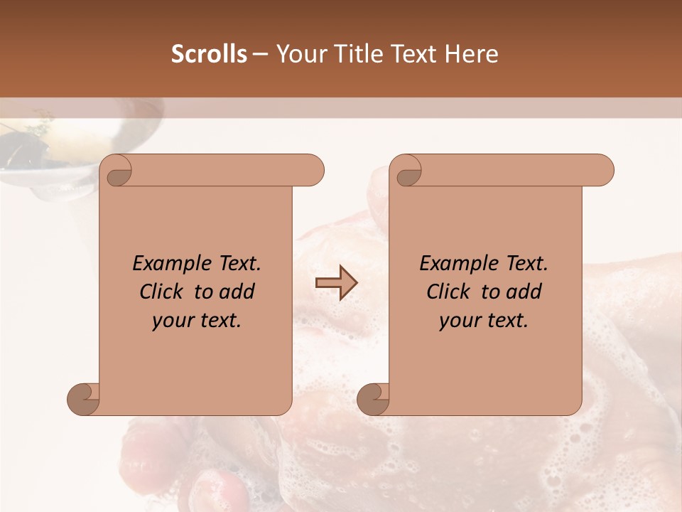 Foaming Foam Hygiene PowerPoint Template