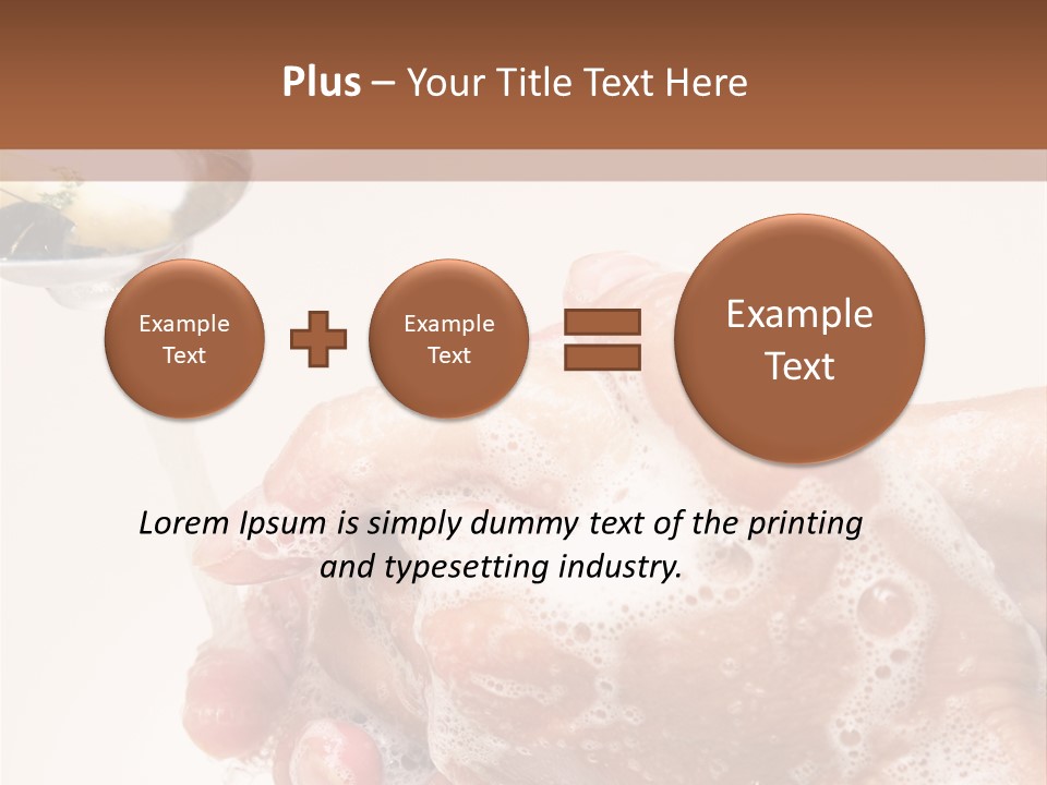 Foaming Foam Hygiene PowerPoint Template