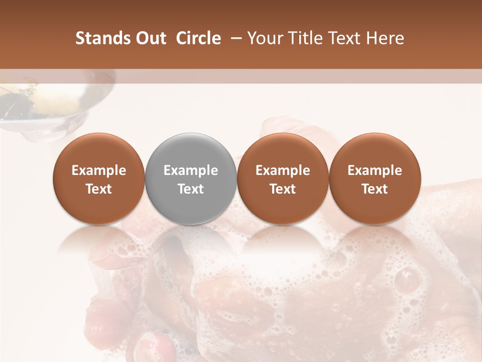 Foaming Foam Hygiene PowerPoint Template