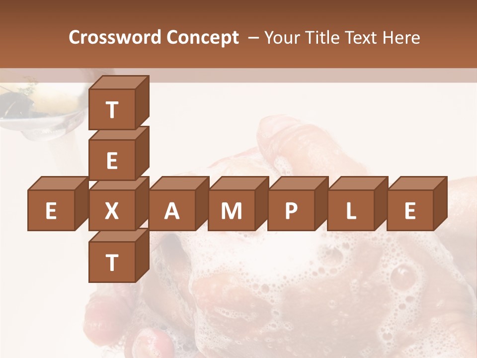 Foaming Foam Hygiene PowerPoint Template