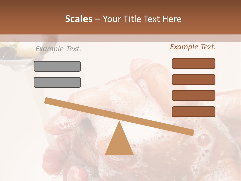 Foaming Foam Hygiene PowerPoint Template