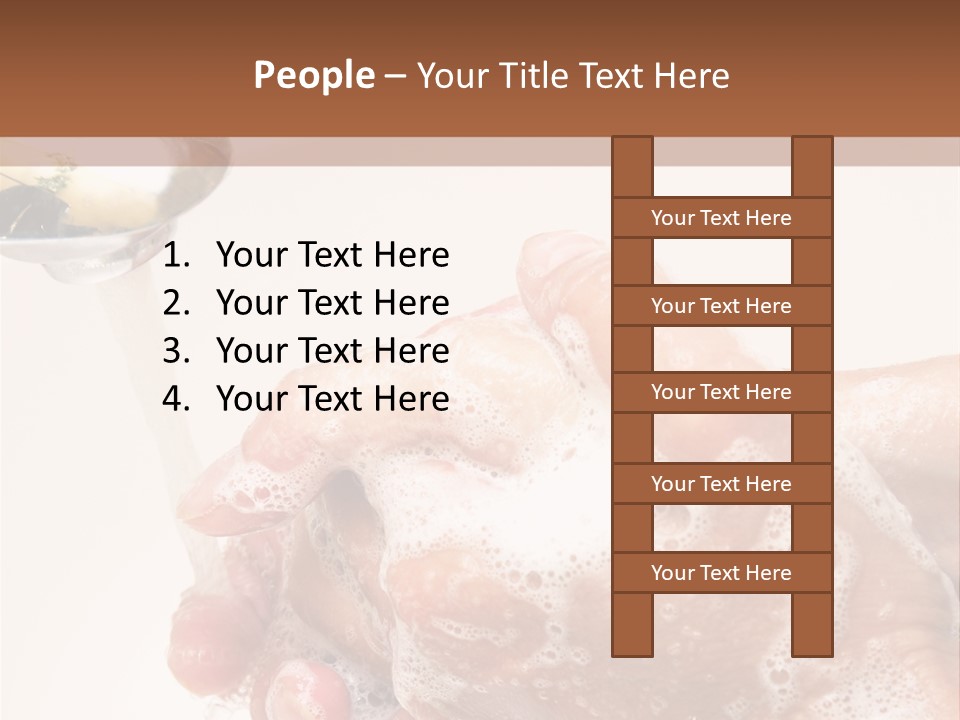 Foaming Foam Hygiene PowerPoint Template