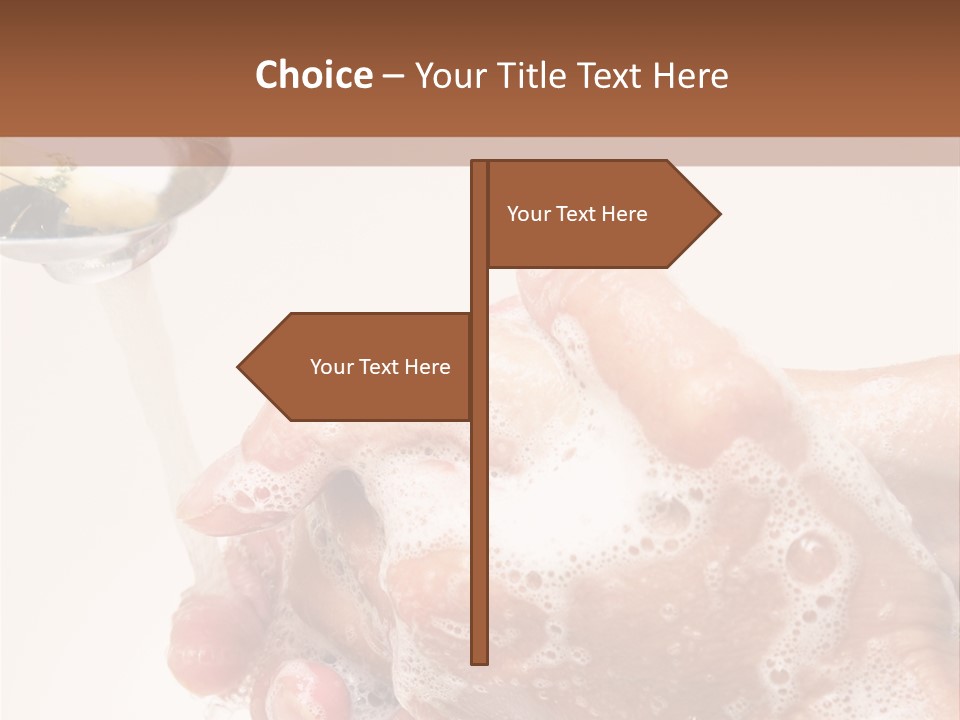 Foaming Foam Hygiene PowerPoint Template
