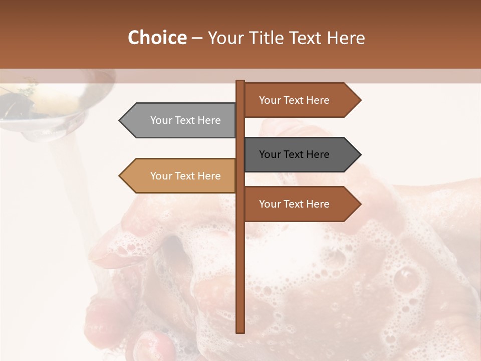 Foaming Foam Hygiene PowerPoint Template