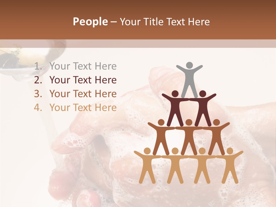 Foaming Foam Hygiene PowerPoint Template