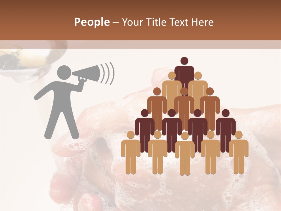 Foaming Foam Hygiene PowerPoint Template