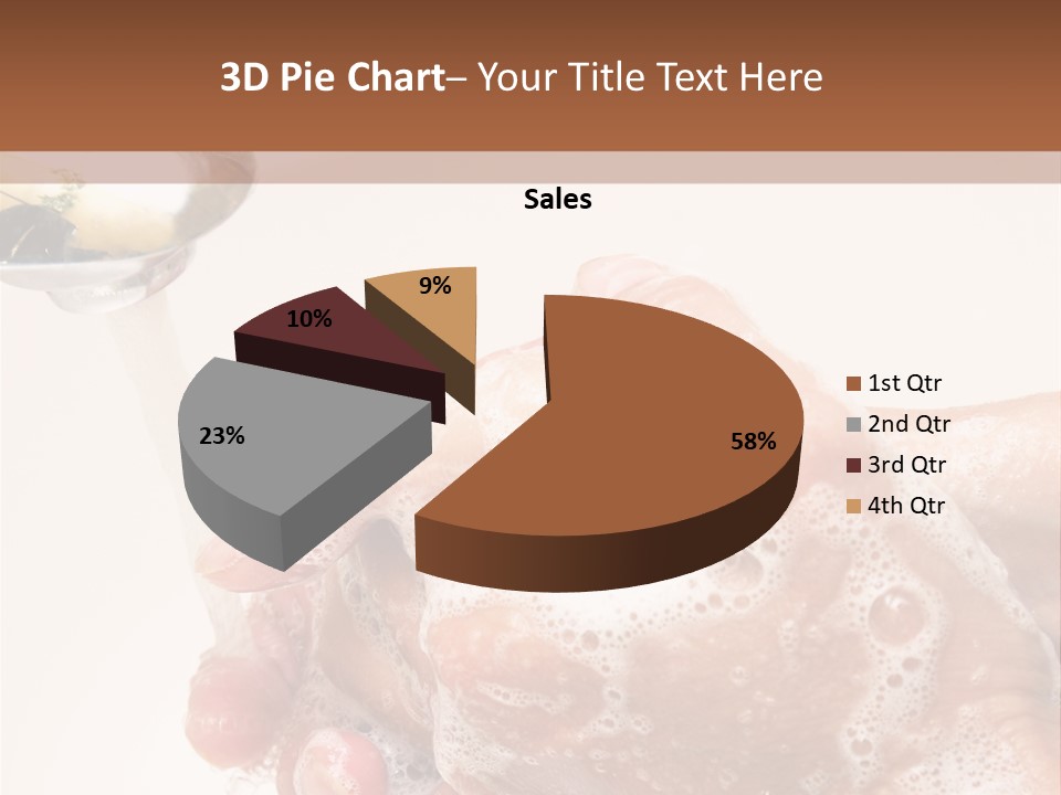 Foaming Foam Hygiene PowerPoint Template