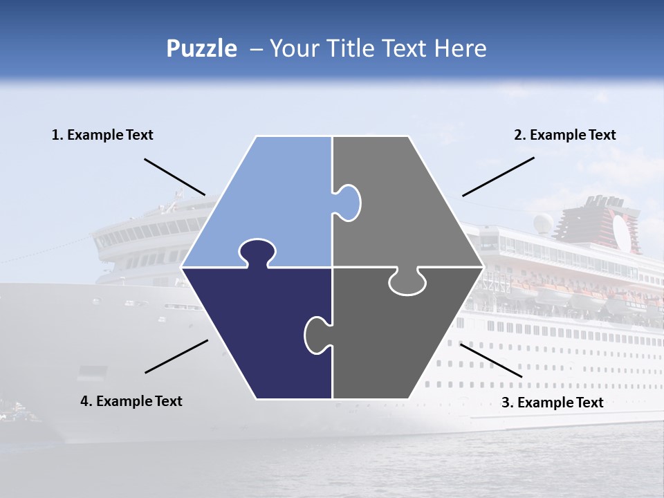 Nautical Ship Sightseeing PowerPoint Template