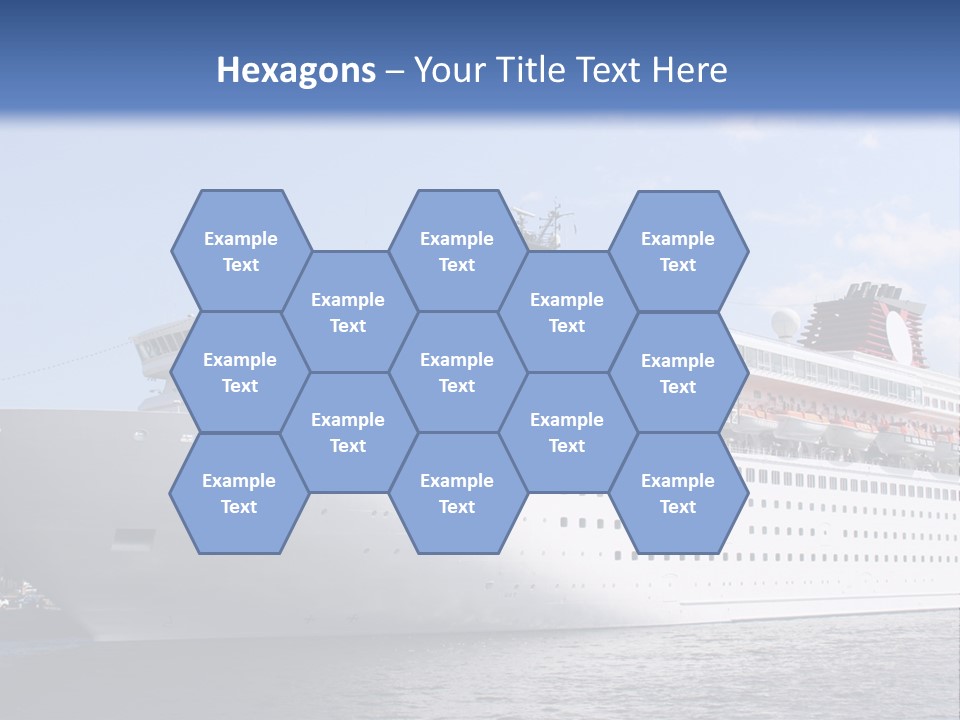 Nautical Ship Sightseeing PowerPoint Template